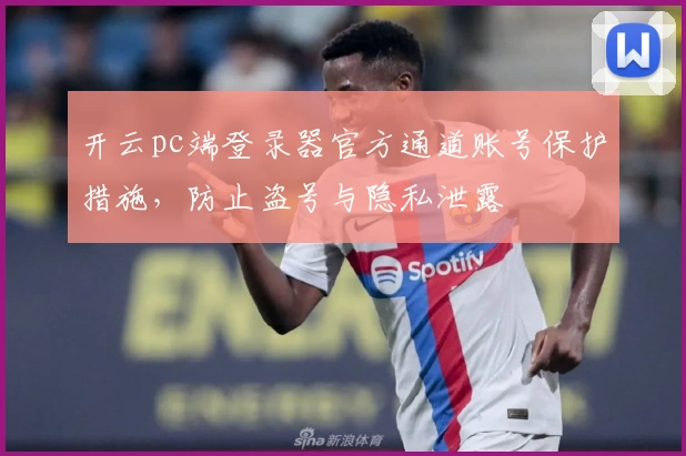 开云pc端登录器官方通道账号保护措施，防止盗号与隐私泄露